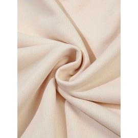 Women'S Casual Crew Neck Sweatshirt, Polyester Knit Fabric, 260gsm, with 